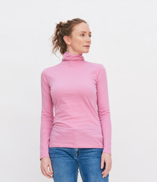 Pink High Neck For Women